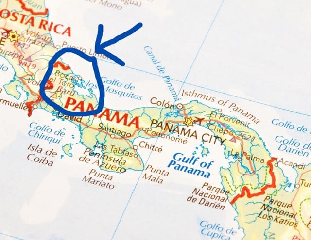 carte du panama